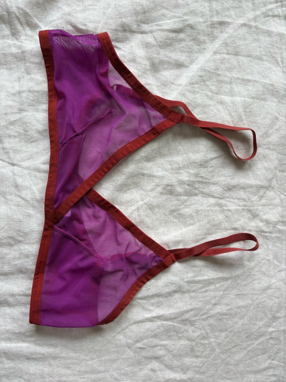 Toru + Naoko Sheer Mesh Bralette